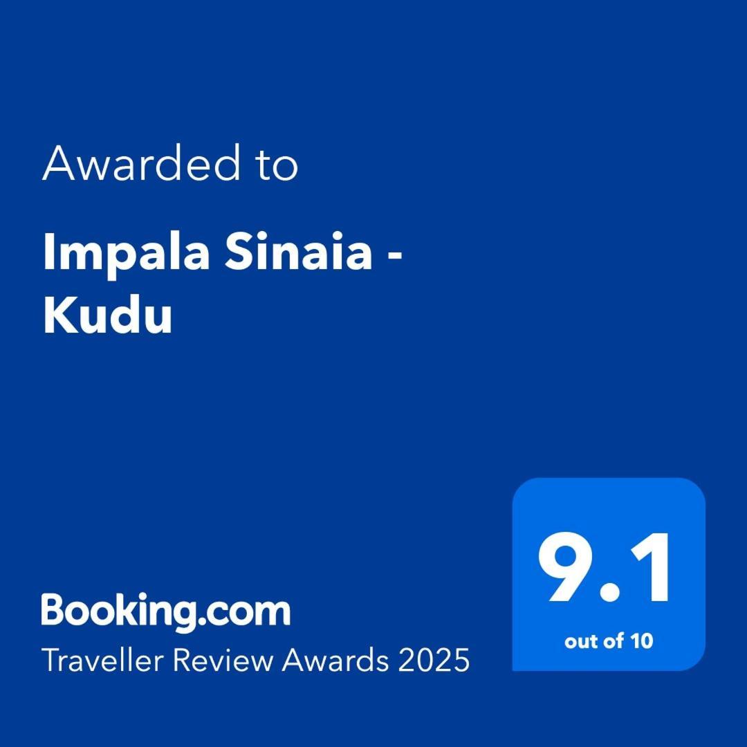Impala Sinaia - Kudu Apartment Bagian luar foto